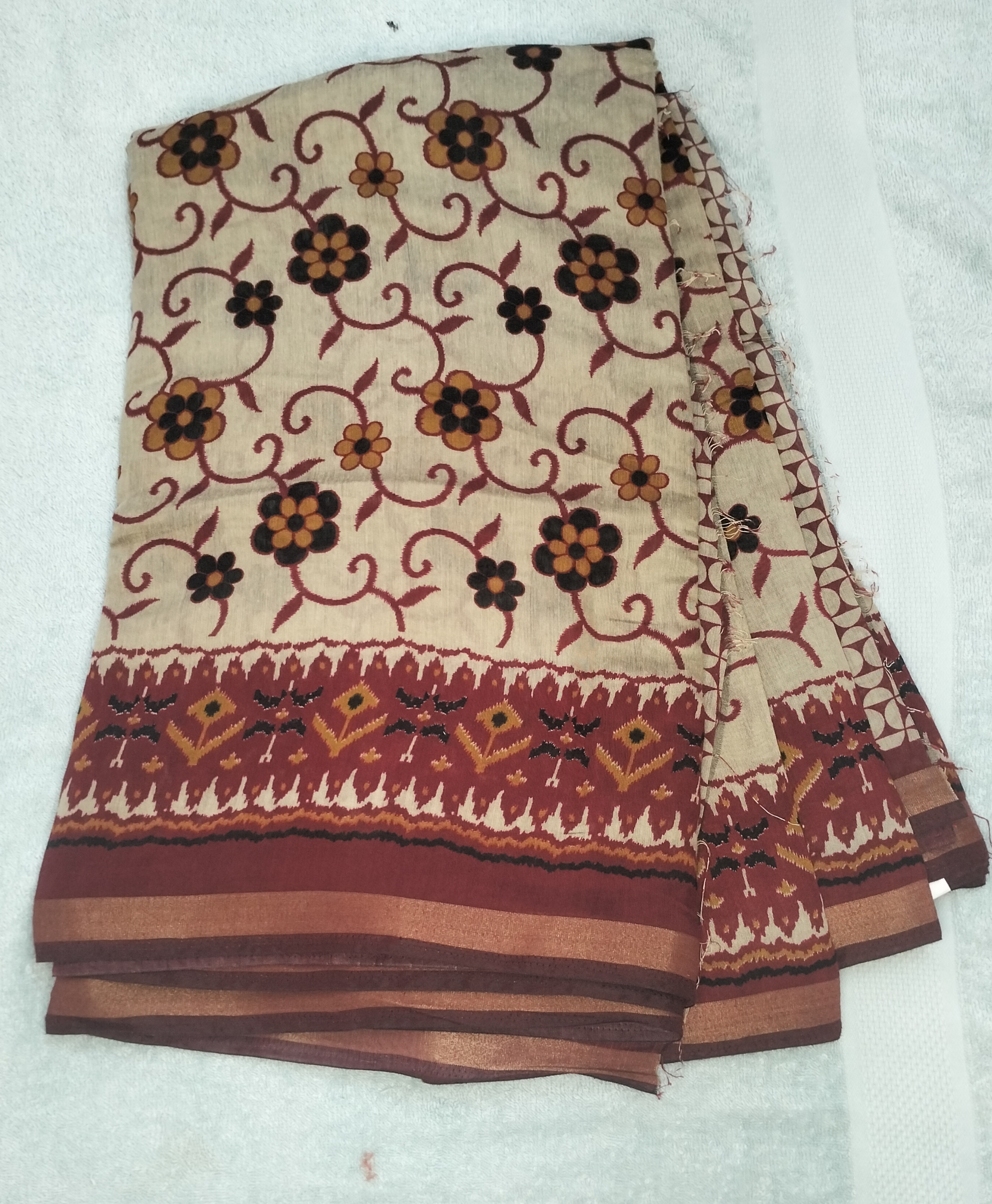 Semi Maheshwari silk sarees thumbnail